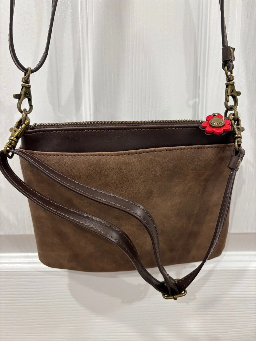 Chala Brown Crossbody Bag Fox Woodland